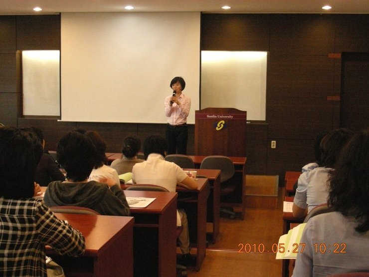 제14기 여성지도자 양성과정 박선환 포항문화방송 아나운서 강의사진