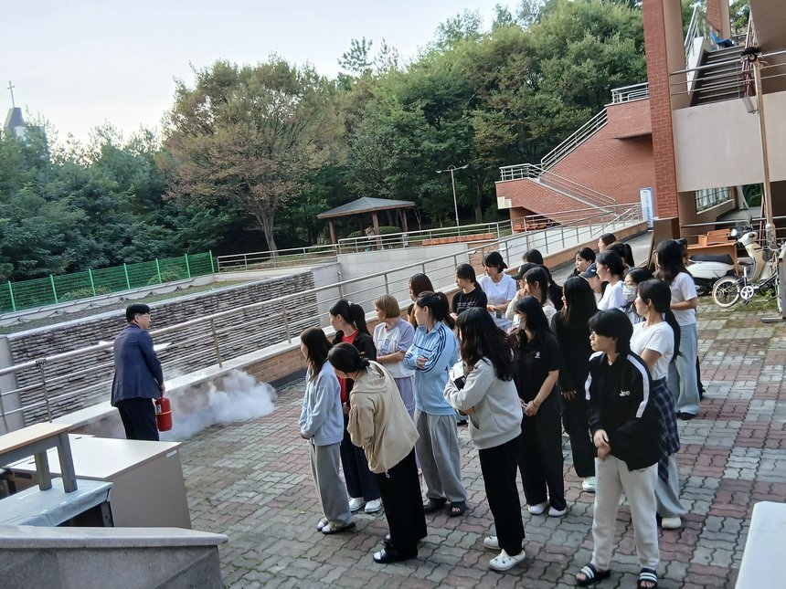 창조관 소방훈련