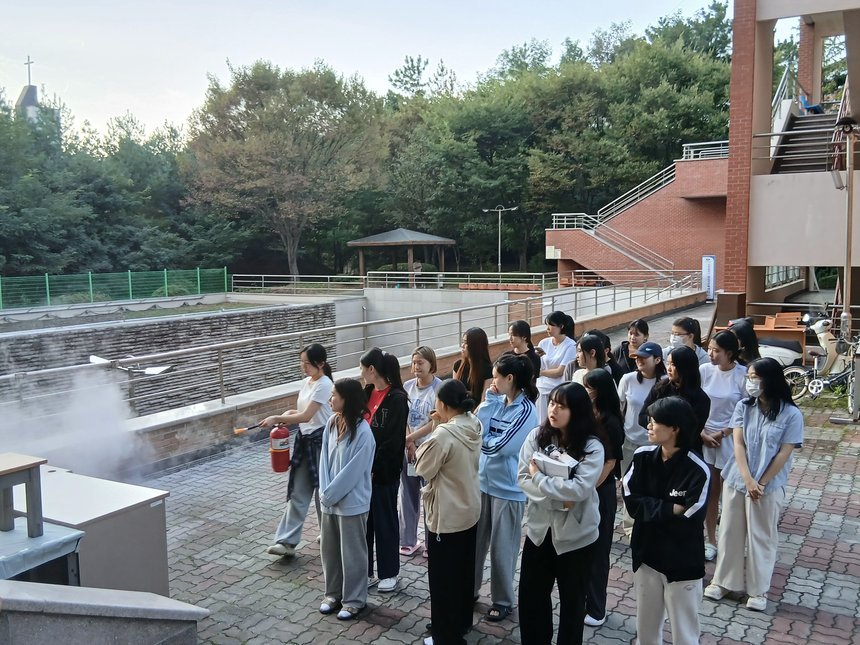 창조관 소방훈련