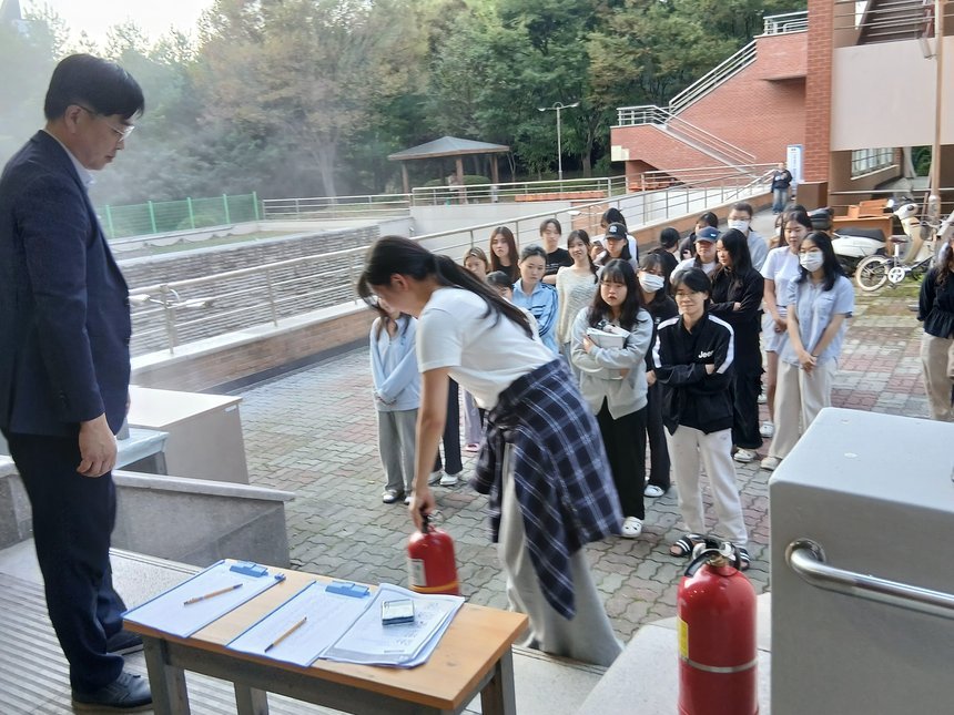 창조관 소방훈련