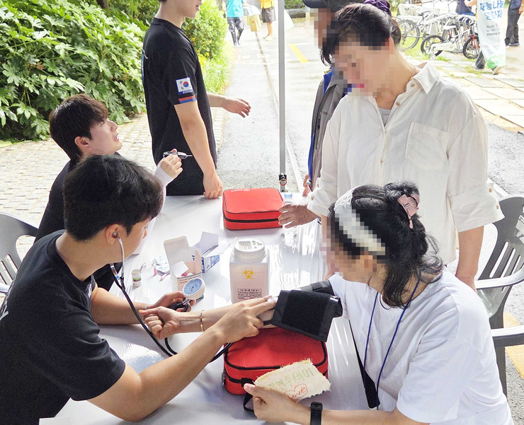 응급구조과 봉사사진 01