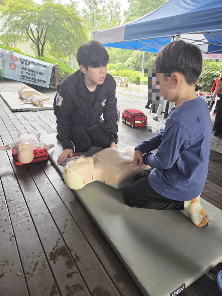 응급구조과 봉사사진 03