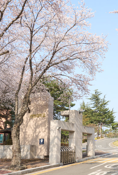 선린대학교 정문전경